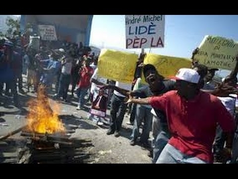 Angry Haitians Greet Hillary With Molotov Cocktails
